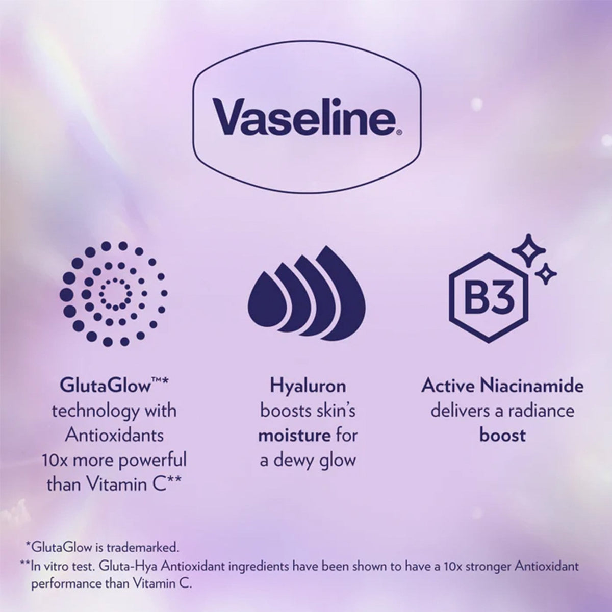 Vaseline Gluta-Hya Dewy Radiance Serum Burst Lotion 200ml Tube - Tophatter Daily Deals
