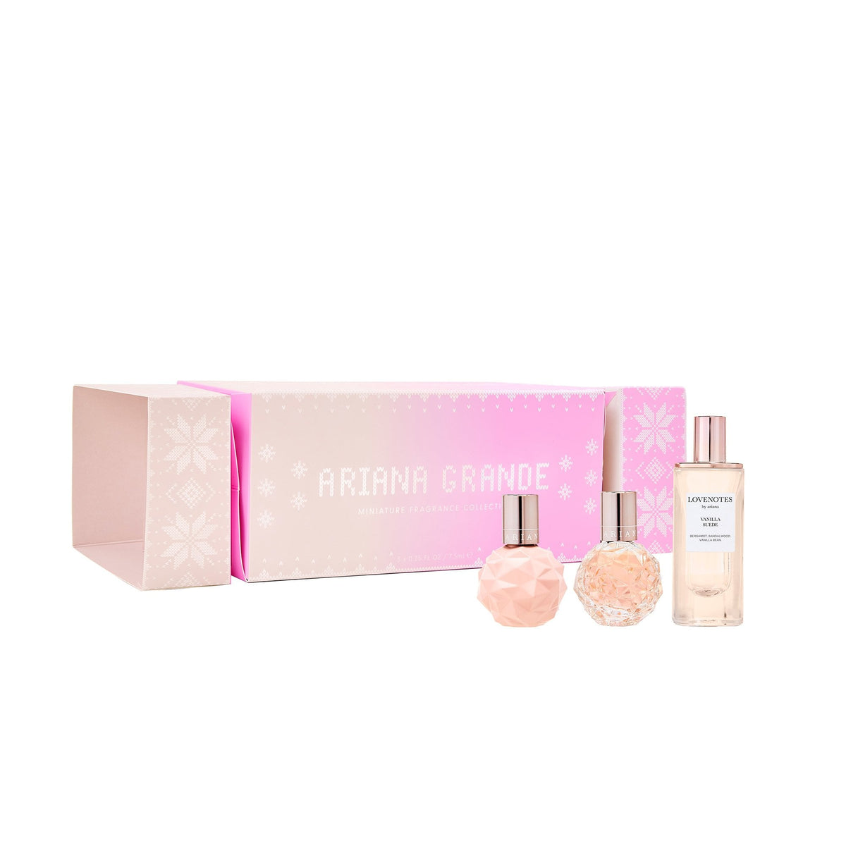Ariana Grande Lovenotes Vanilla Suede & Ari & Sweet Like Candy 3 x 6.5ml Mini Gift Set Default Title - Tophatter Daily Deals