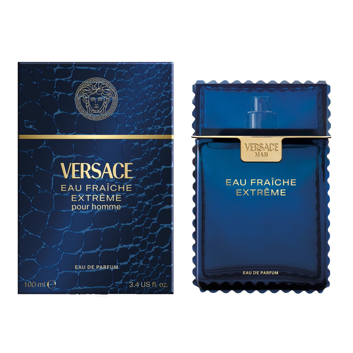 Versace Eau Fraiche Extreme Eau De Parfum 100ml Spray - Tophatter Daily Deals