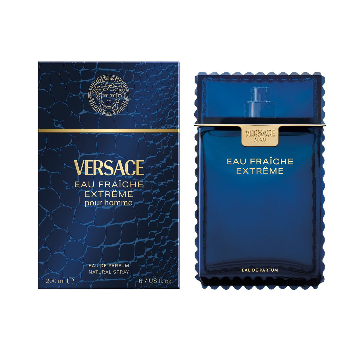Versace Eau Fraiche Extreme Eau De Parfum 200ml Spray - Tophatter Daily Deals