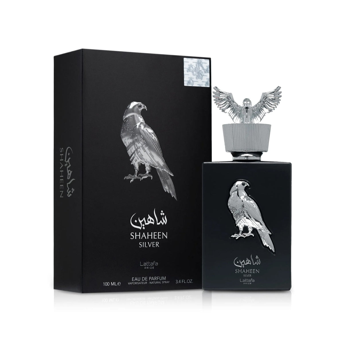 Lattafa Shaheen Silver Eau De Parfum 100ml Spray - Tophatter Daily Deals