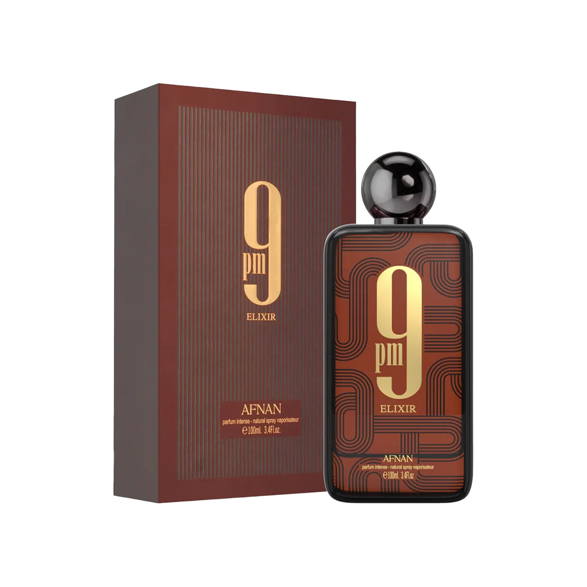 Afnan 9pm Elixir Parfum Intense 100ml Spray - Tophatter Daily Deals
