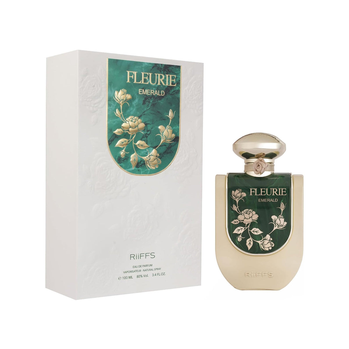 RiiFFS Fleurie Emerald Eau De Parfum 100ml Spray - Tophatter Daily Deals