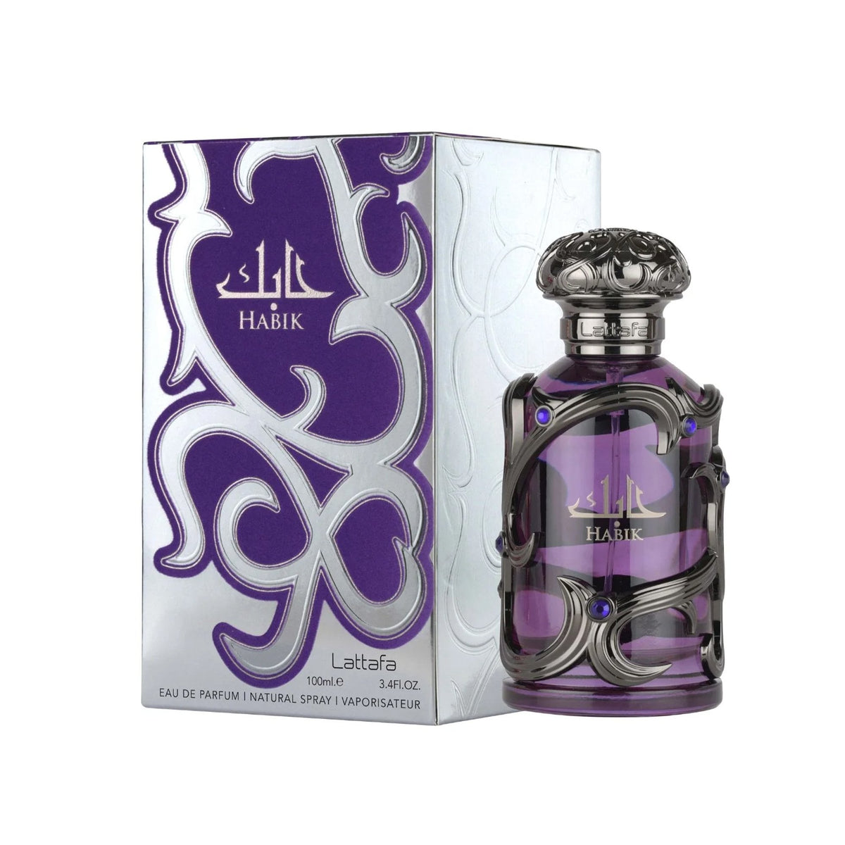 Lattafa Habik For Men Eau De Parfum 100ml Spray - Tophatter Daily Deals