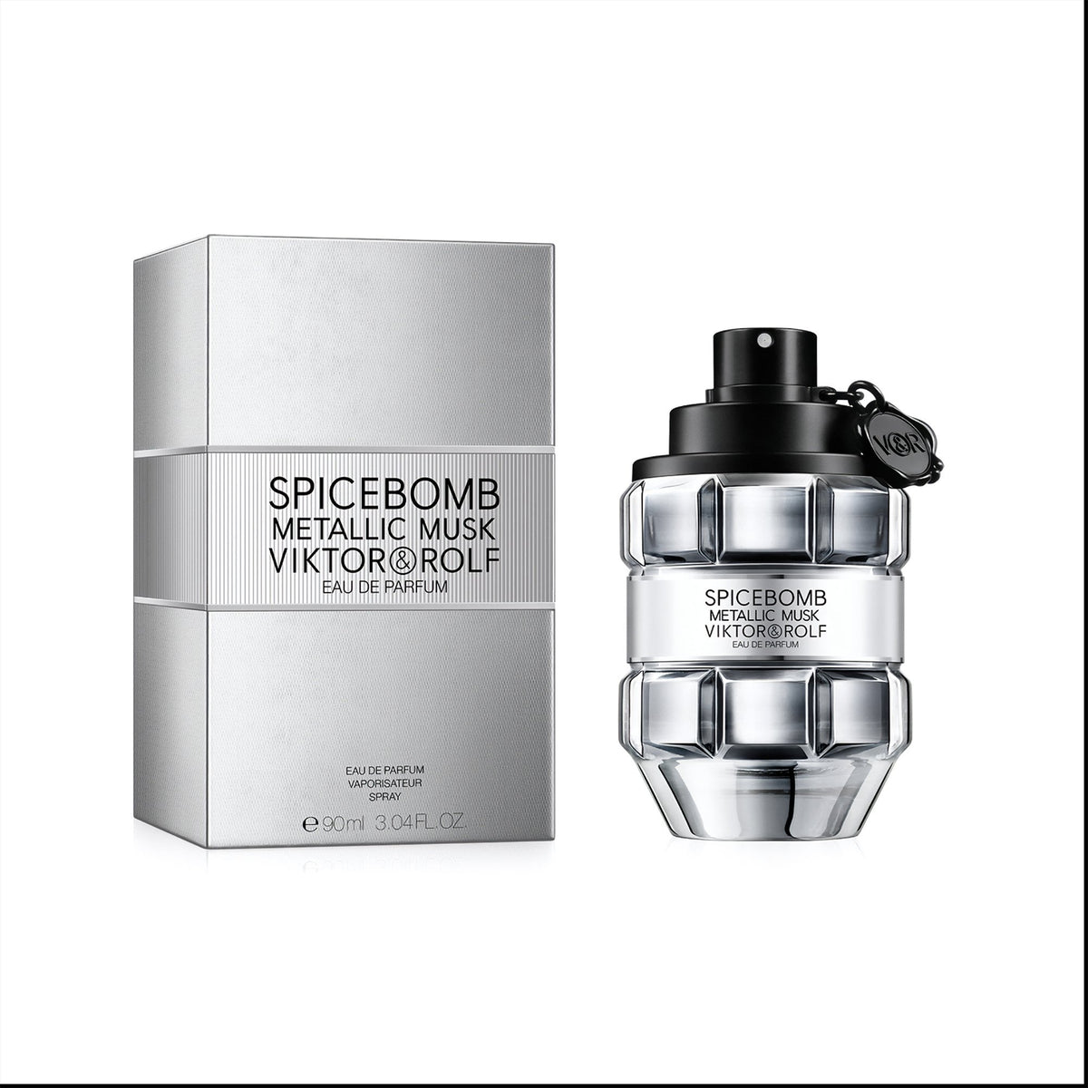 Viktor & Rolf Spicebomb Metallic Musk Eau De Parfum 90ml Spray - Tophatter Daily Deals