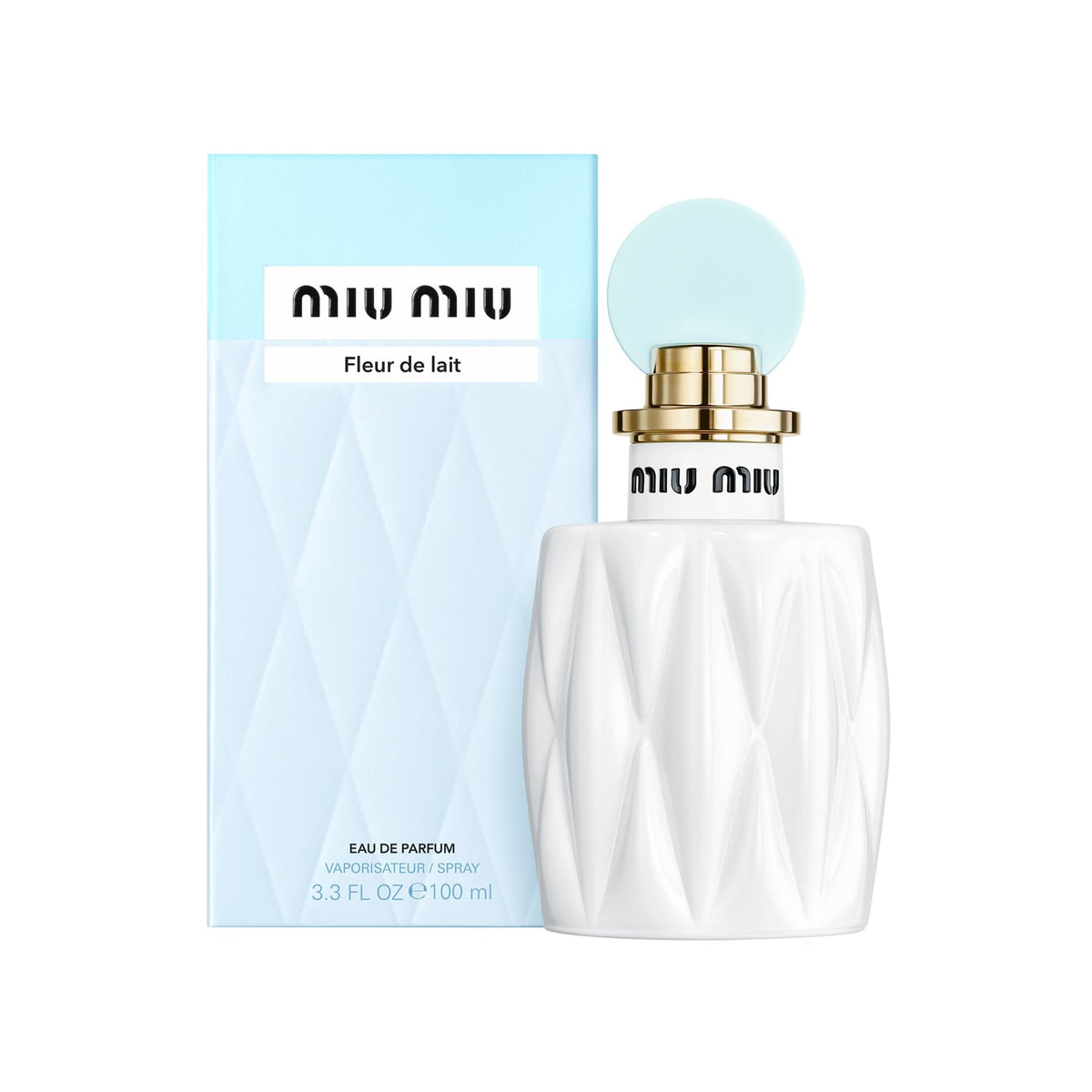 MiuMiu Fleur De Lait Eau De Parfum 100ml Spray - Tophatter Daily Deals