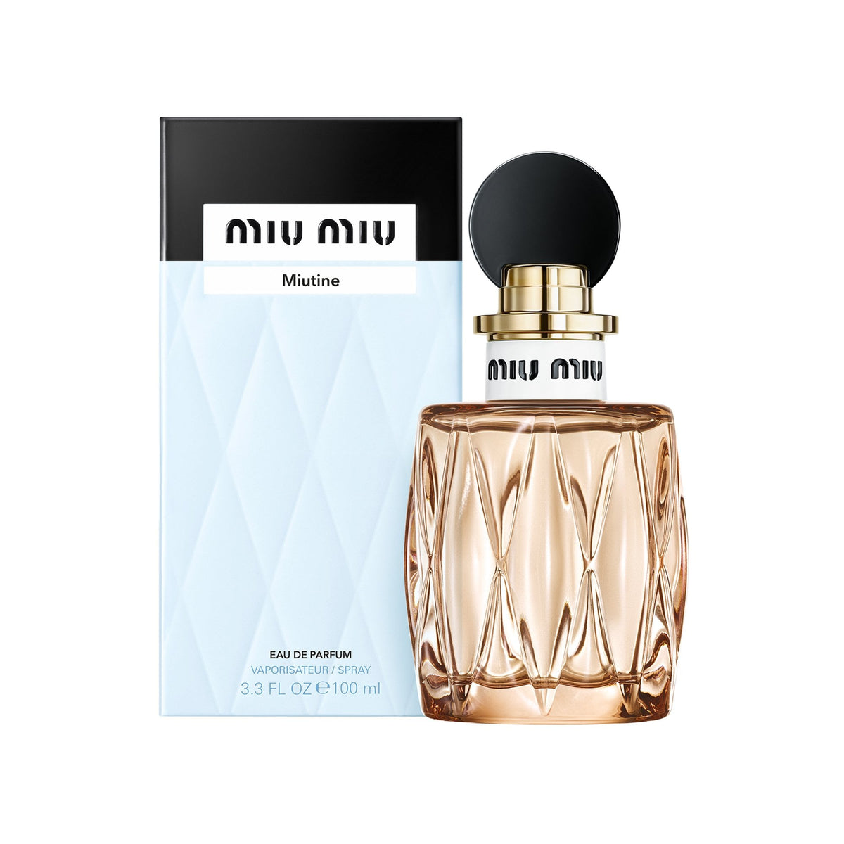 MiuMiu Miutine Eau De Parfum 100ml Spray - Tophatter Daily Deals