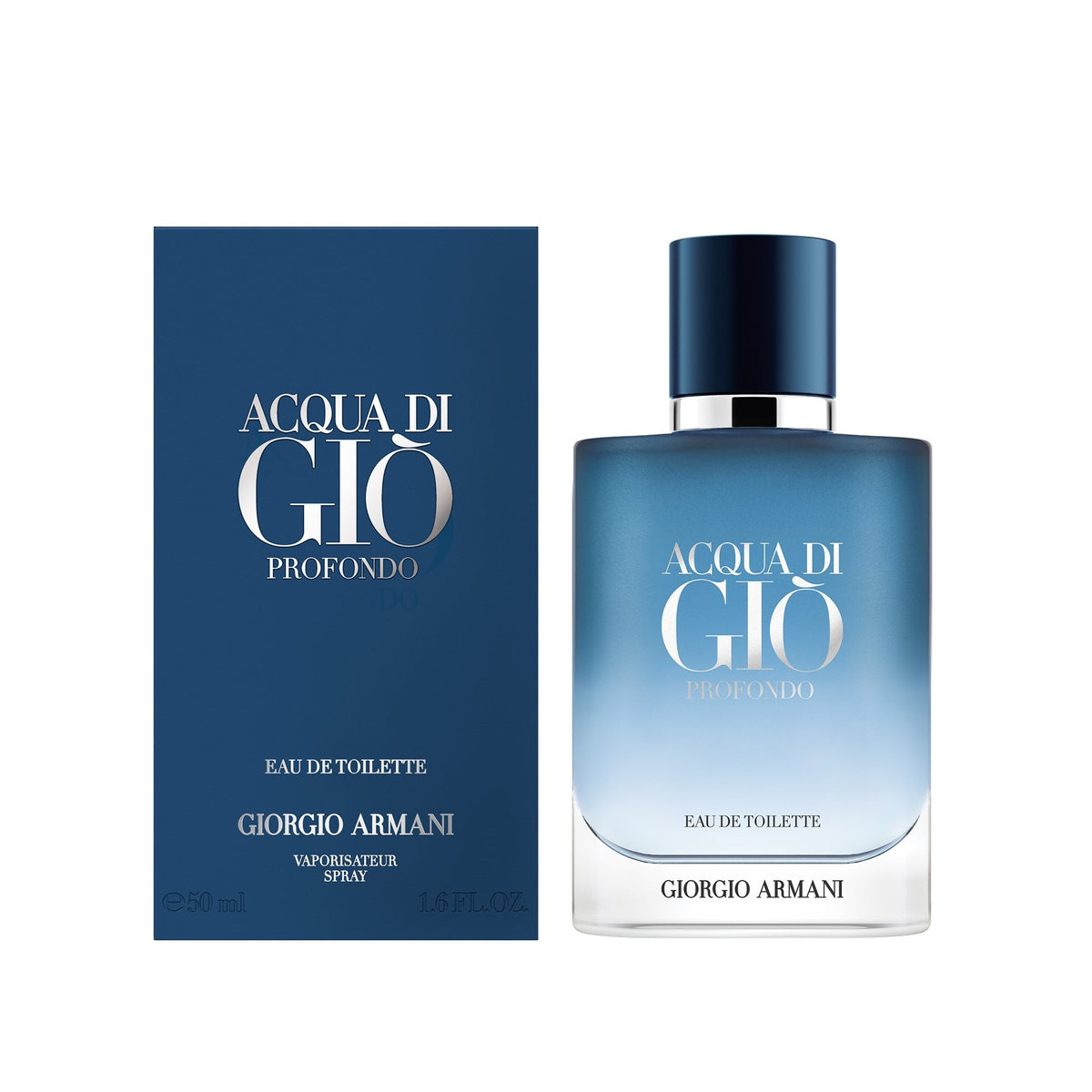 Giorgio Armani Acqua Di Gio Profondo Eau De Toilette 50ml Spray - Tophatter Daily Deals