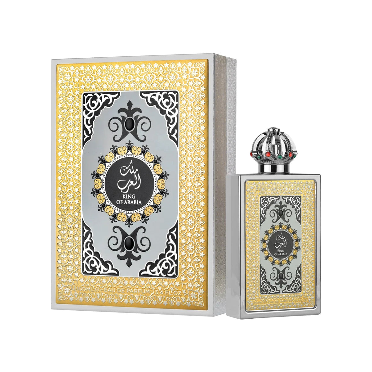 Lattafa King Of Arabia Eau De Parfum 100ml Spray - Tophatter Daily Deals