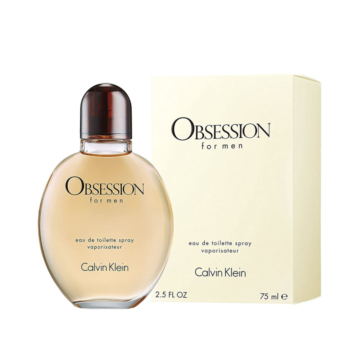 Calvin Klein Obsession For Men Eau De Toilette 75ml Spray Default Title - Tophatter Daily Deals
