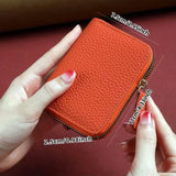 RFID Card Wallet with 18 Card Slots, 2 ID Windows and Coin Pocket Orange Handbags & Wallets - Tophatter Daily Deals