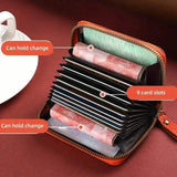 RFID Card Wallet with 18 Card Slots, 2 ID Windows and Coin Pocket Handbags & Wallets - Tophatter Daily Deals