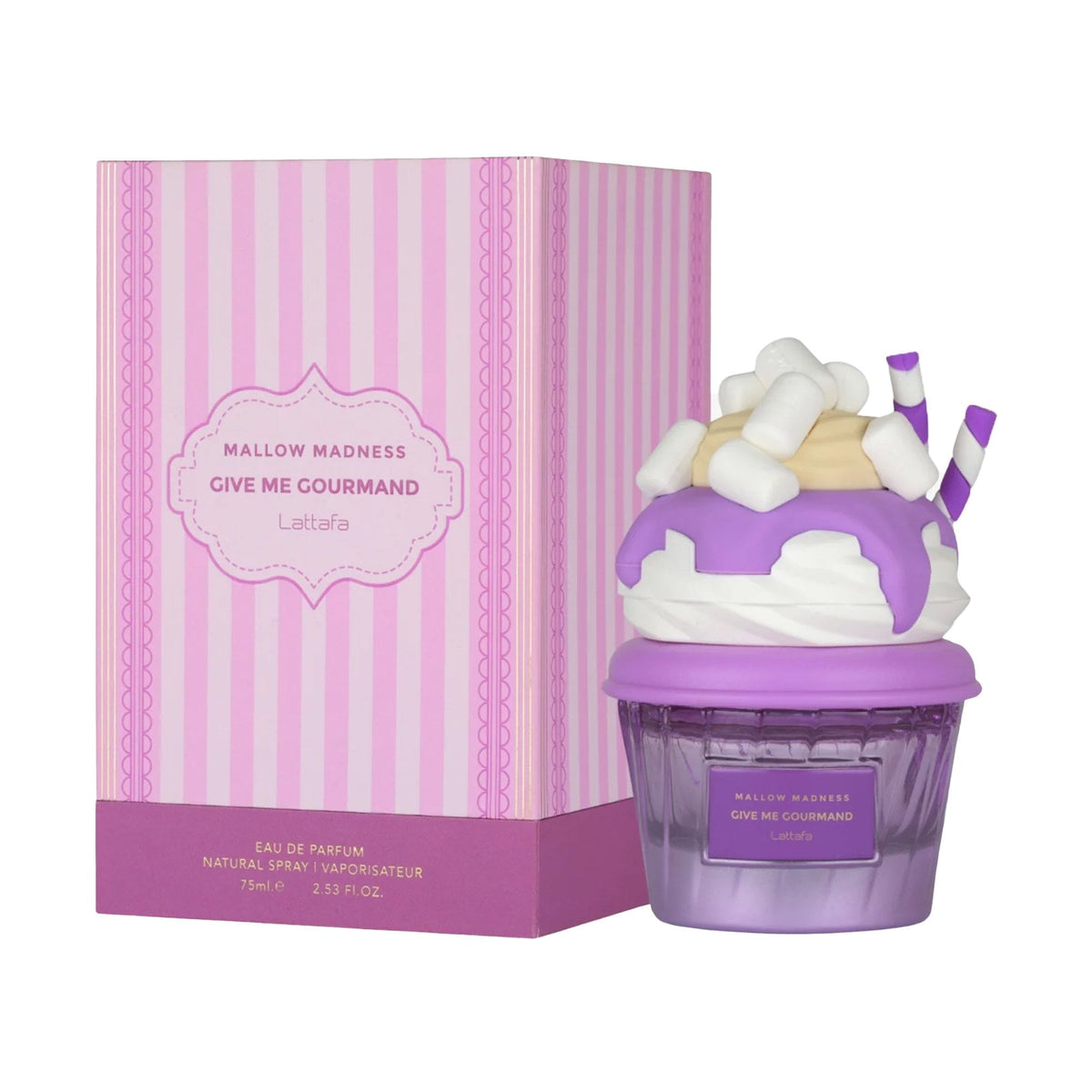 Lattafa Give Me Gourmand Mallow Madness Eau De Parfum 75ml Spray - Tophatter Daily Deals