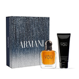 Giorgio Armani Stronger With You Eau De Toilette 50ml & Shower Gel 75ml Gift Set Default Title - Tophatter Daily Deals