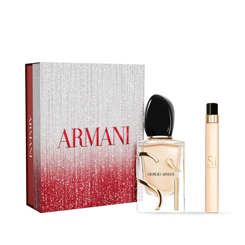 Giorgio Armani Si Eau De Parfum 50ml & Travel Spray 10ml Gift Set Default Title - Tophatter Daily Deals
