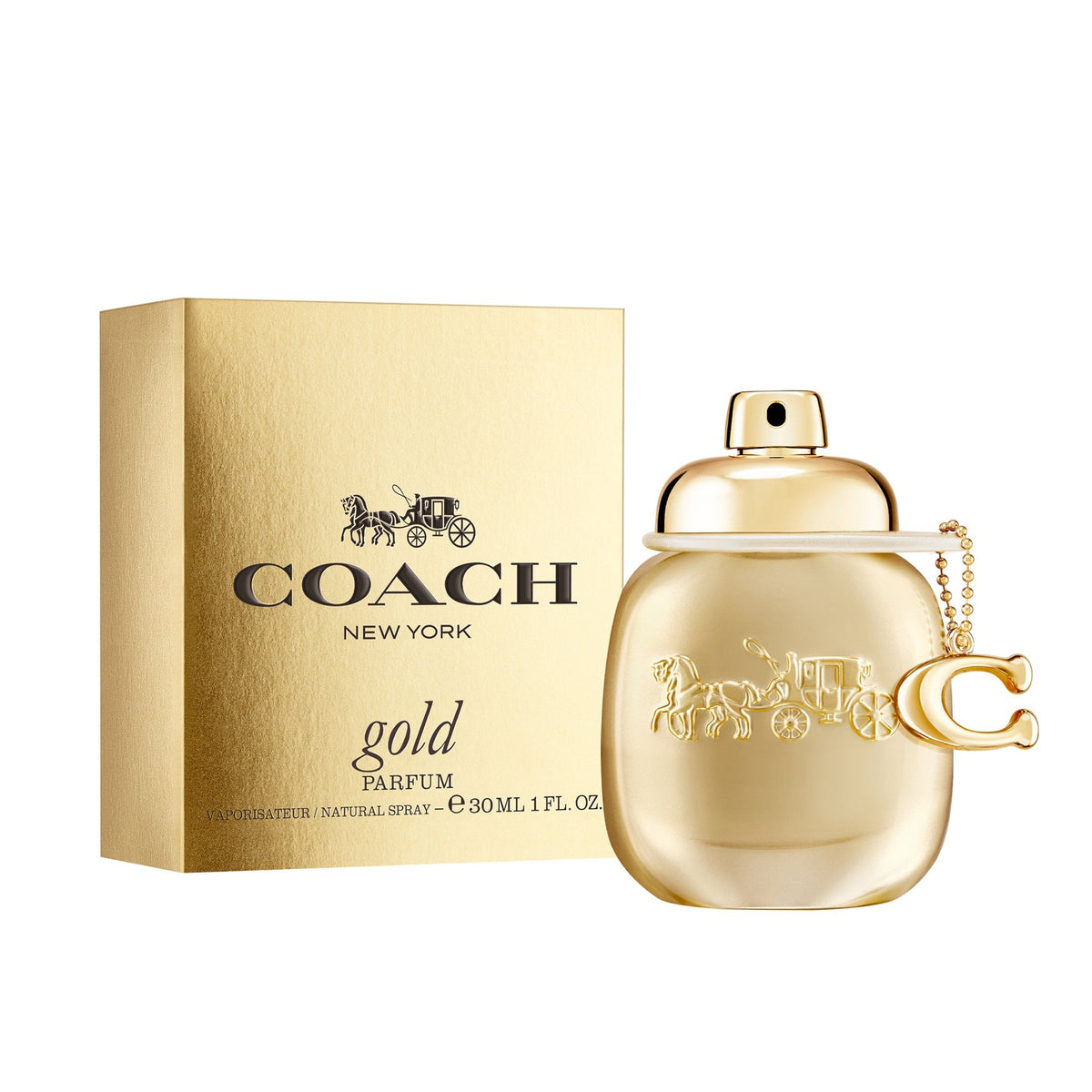 Coach Woman Gold Parfum 30ml Spray - Tophatter Daily Deals