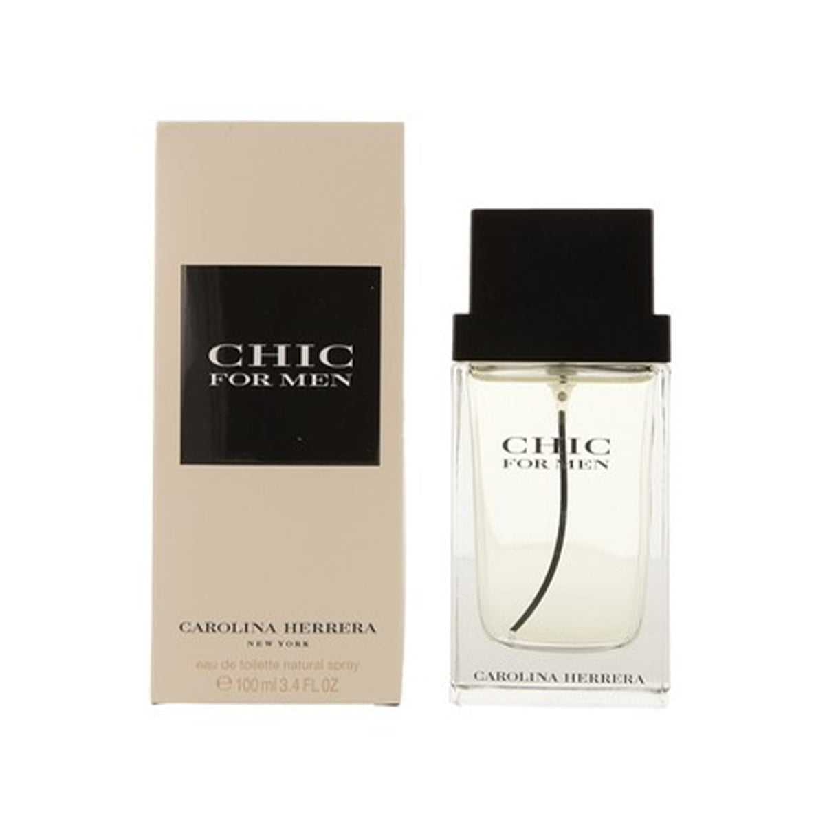 Carolina Herrera Chic For Men Eau De Toilette 100ml Spray Default Title - Tophatter Daily Deals