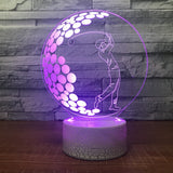 3D Night Light 0 - Tophatter Daily Deals