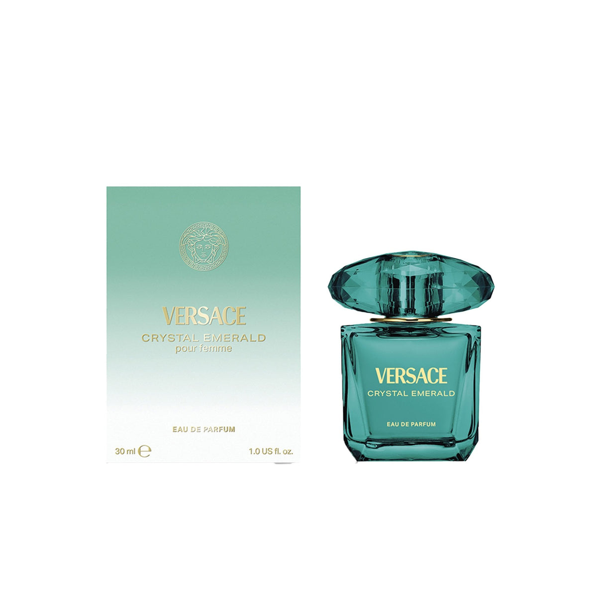 Versace Crystal Emerald Eau De Parfum 30ml Spray - Tophatter Daily Deals