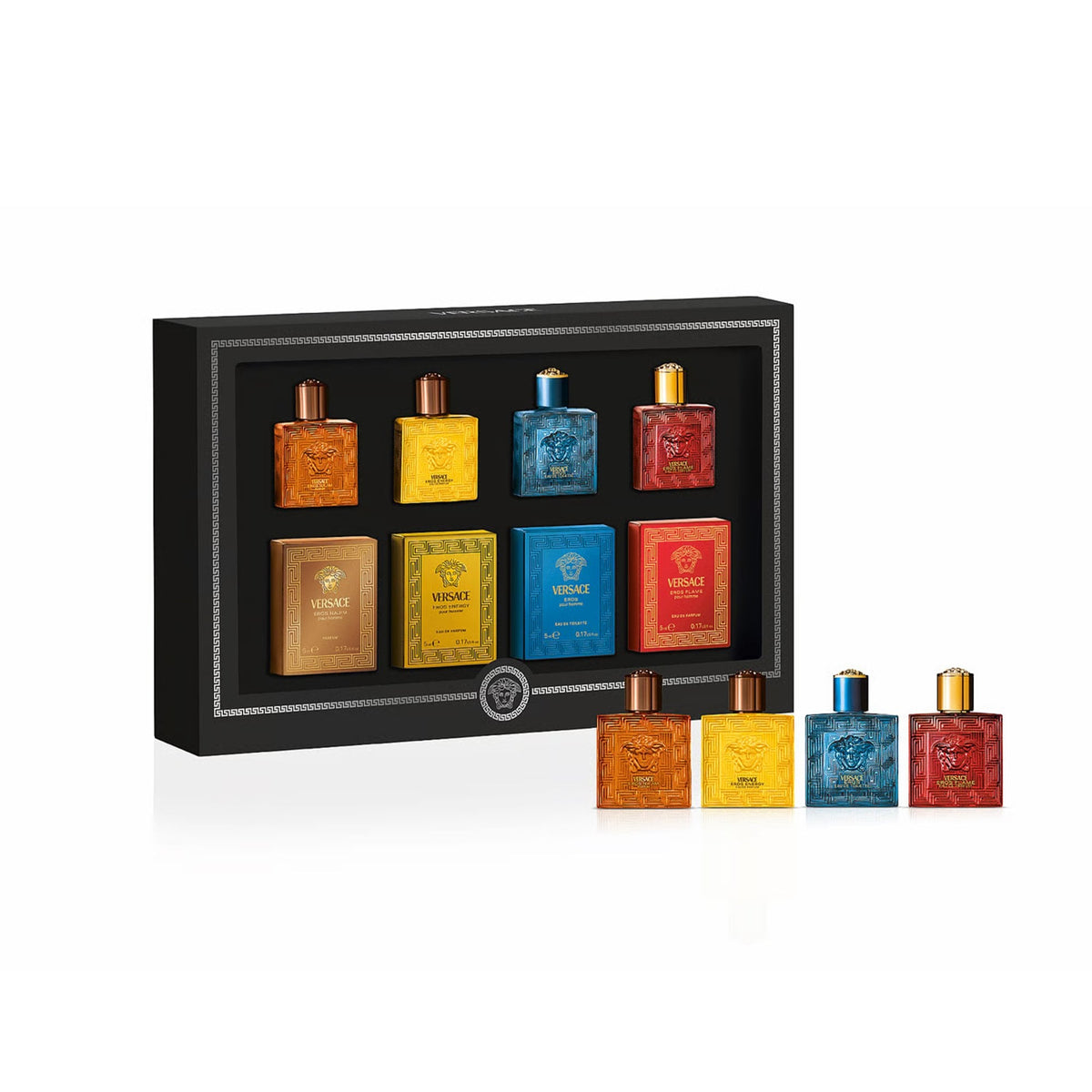 Versace Miniature Eros Collection 4 x 5ml Gift Set Default Title - Tophatter Daily Deals