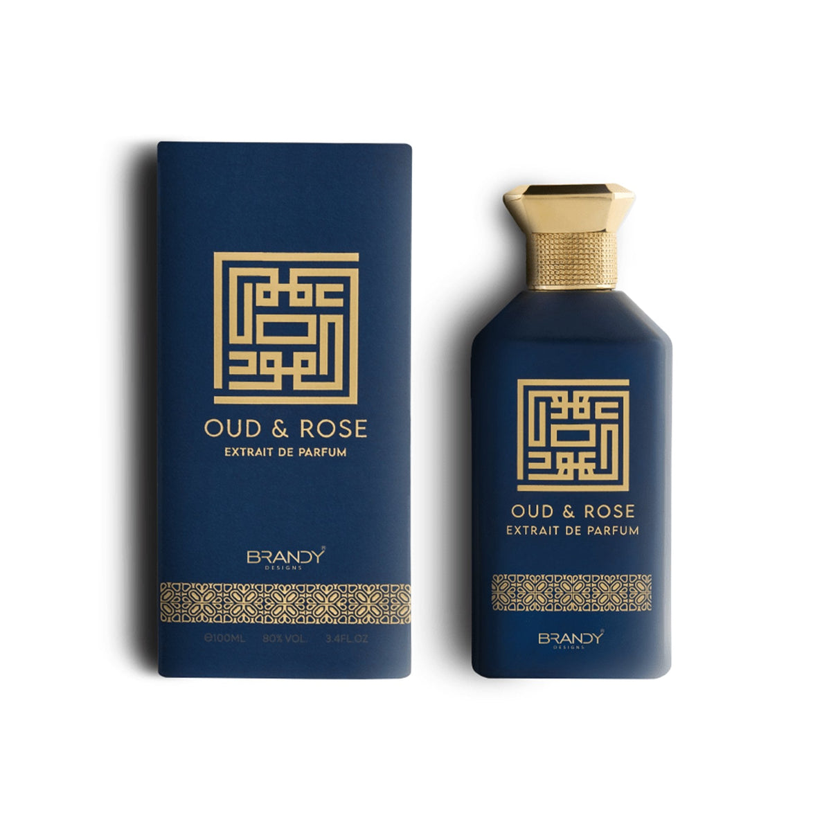 Brandy Designs Oud & Rose Extrait De Parfum 100ml Spray - Tophatter Daily Deals
