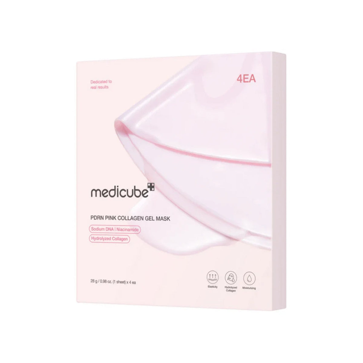 Medicube PDRN Pink Collagen Sheet Mask 4pcs Sachets Default Title - Tophatter Daily Deals