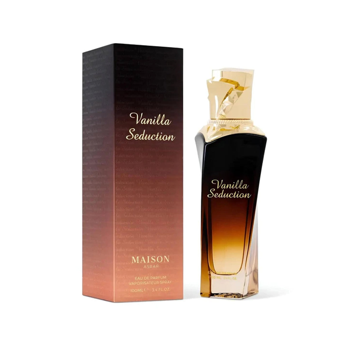 Maison Asrar Vanilla Seduction Eau De Parfum 100ml Spray - Tophatter Daily Deals