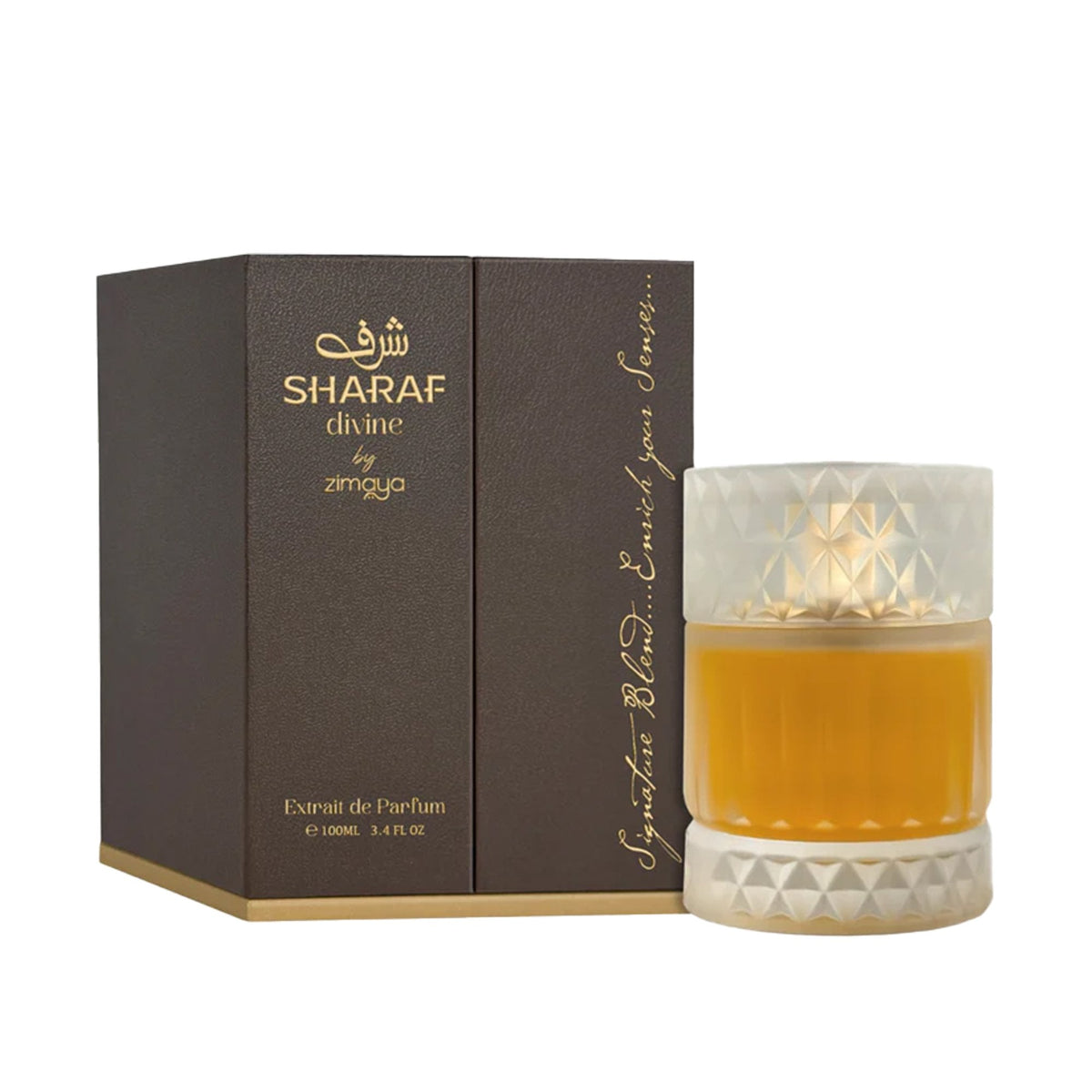 Zimaya Sharaf Divine Extrait De Parfum 100ml Spray - Tophatter Daily Deals