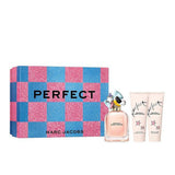 Marc Jacobs Perfect Eau De Parfum 100ml & Shower Gel 75ml & Body Lotion 75ml Gift Set Default Title - Tophatter Daily Deals
