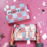 Marc Jacobs Perfect Eau De Parfum 100ml & Shower Gel 75ml & Body Lotion 75ml Gift Set - Tophatter Daily Deals