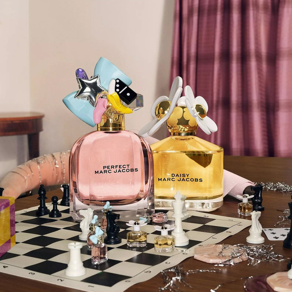 Marc Jacobs Perfect Eau De Parfum 100ml & Shower Gel 75ml & Body Lotion 75ml Gift Set - Tophatter Daily Deals