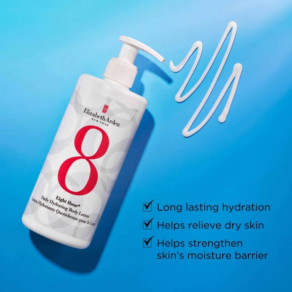 Elizabeth Arden 8 Hour Daily Hydrating Body Lotion 380ml Bottle - Tophatter Daily Deals