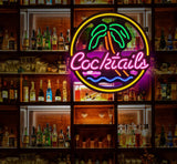 Advertising Lights, Led Interior Decoration, Cocktaily English 0 - Tophatter Daily Deals