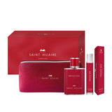 Saint Hilaire Private Red Eau De Parfum 100ml & Eau De Parfum 30ml & Travel Case Gift Set Default Title - Tophatter Daily Deals