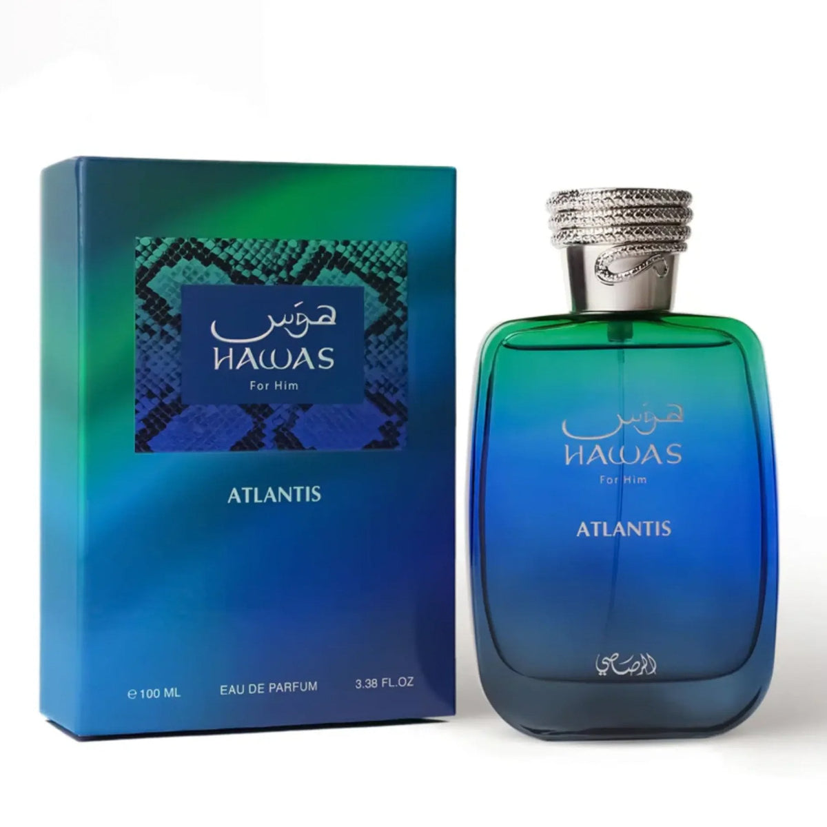 Rasasi Hawas For Him Atlantis Eau De Parfum 100ml Spray - Tophatter Daily Deals