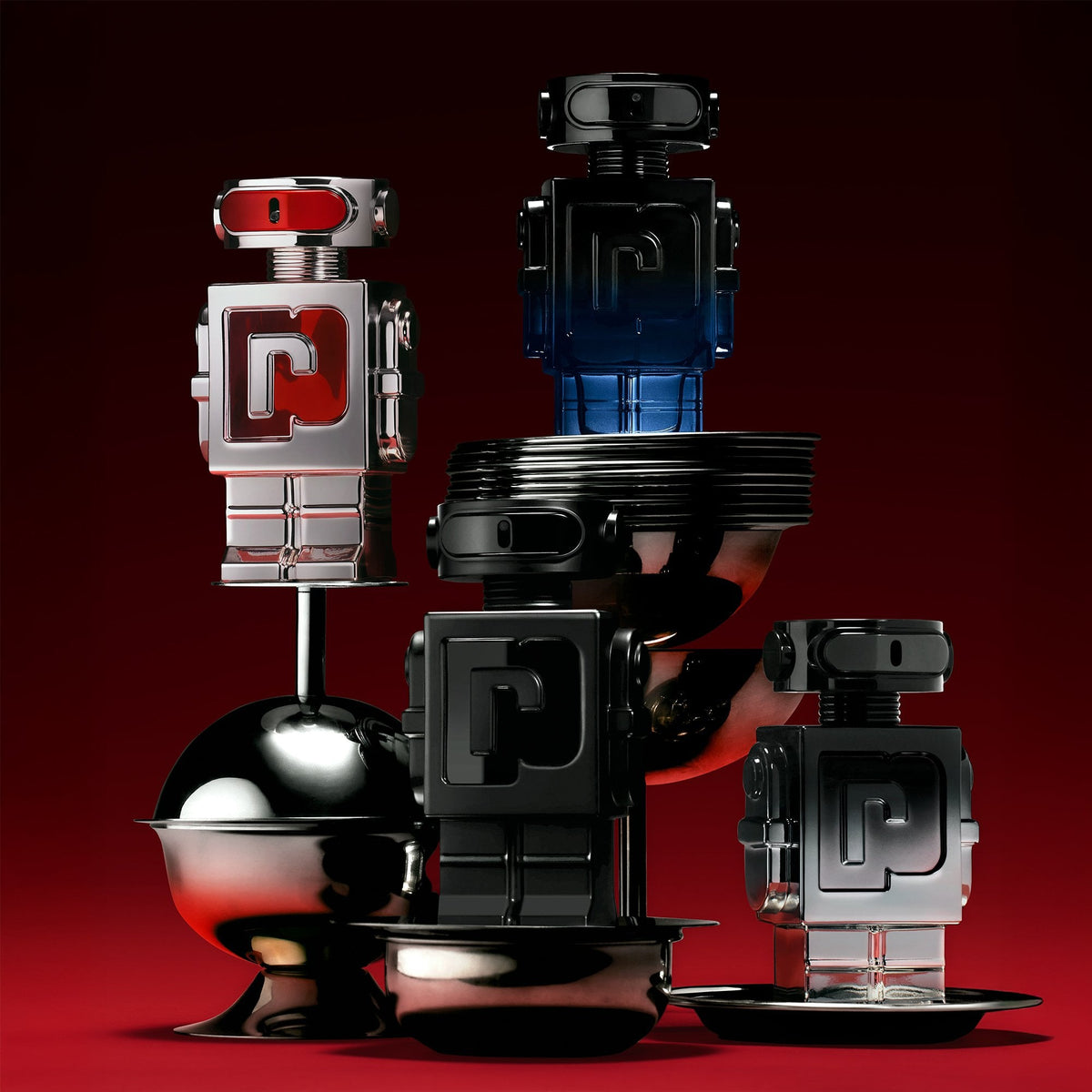 Rabanne Phantom In Red Parfum Elixir 150ml Refillable Spray