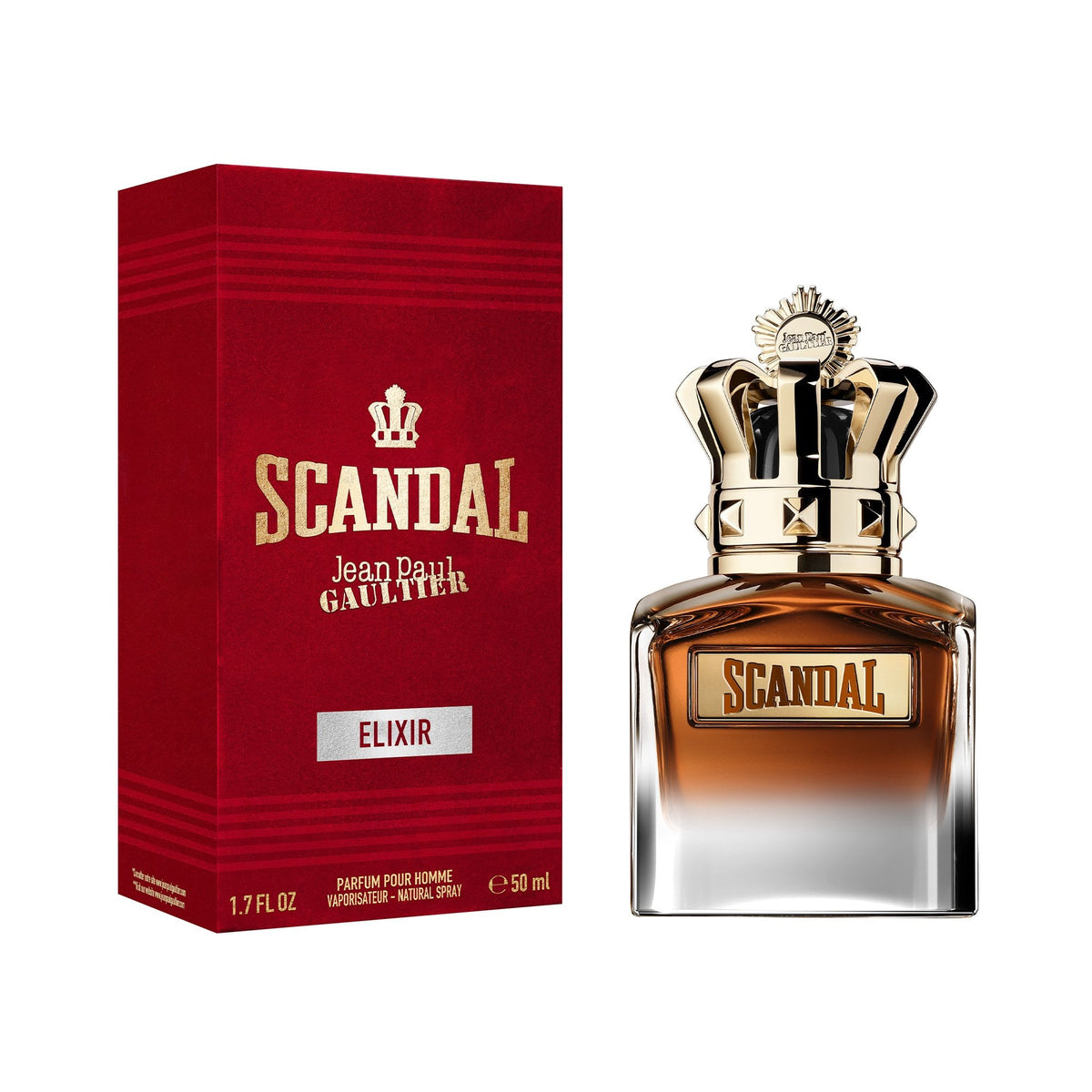 Jean Paul Gaultier Scandal Elixir Pour Homme Parfum 50ml Spray - Tophatter Daily Deals