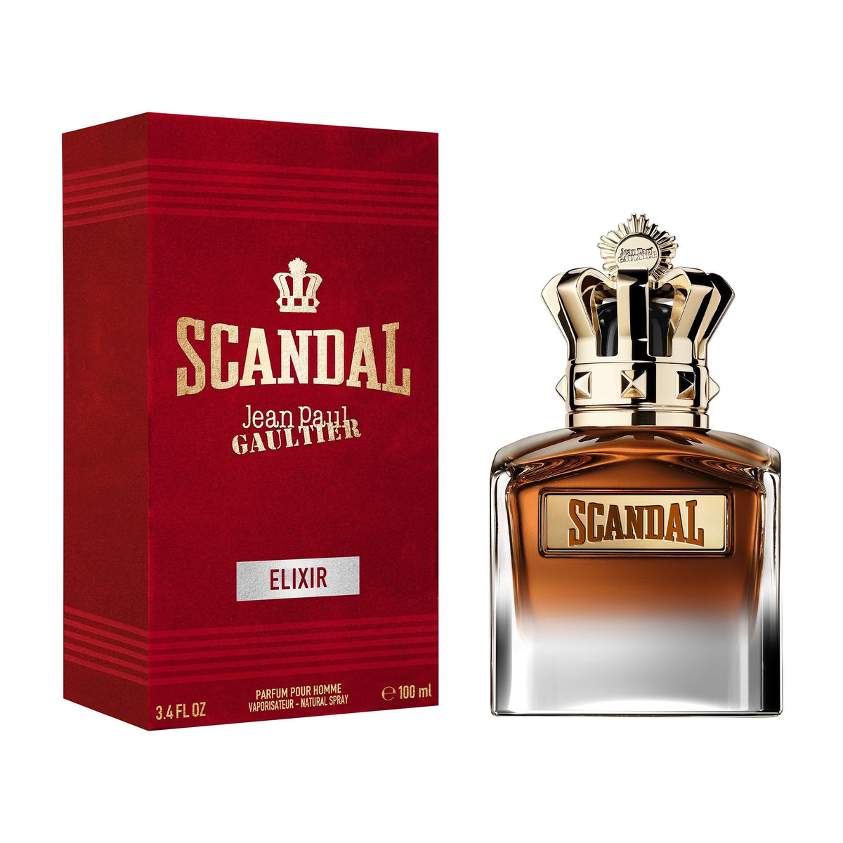 Jean Paul Gaultier Scandal Elixir Pour Homme Parfum 100ml Spray - Tophatter Daily Deals