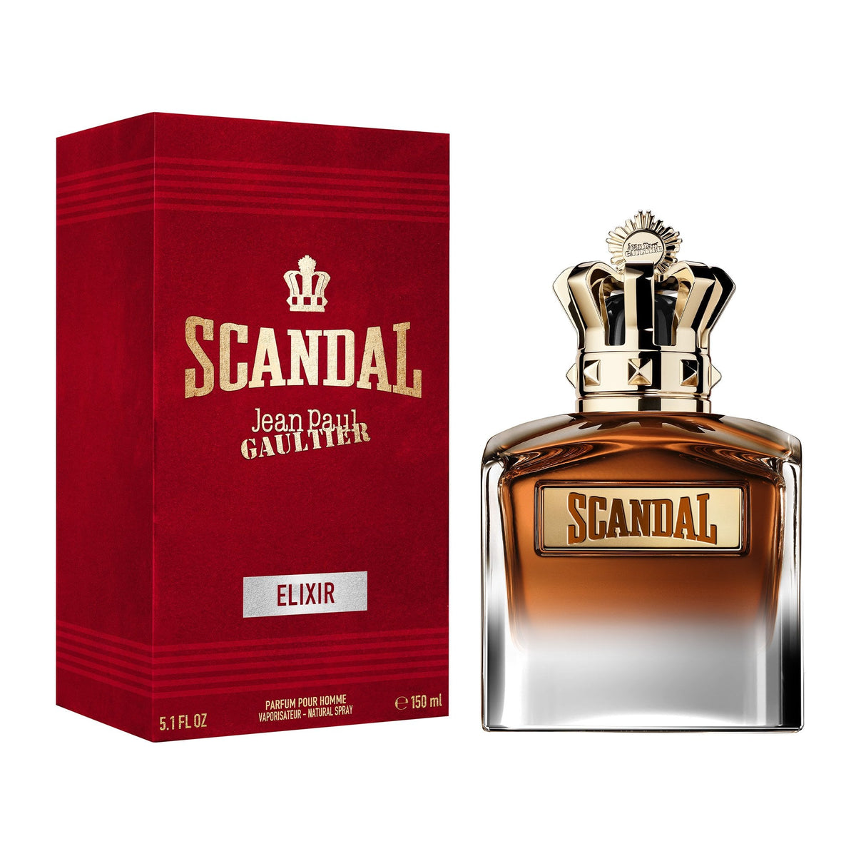 Jean Paul Gaultier Scandal Elixir Pour Homme Parfum 150ml Spray - Tophatter Daily Deals