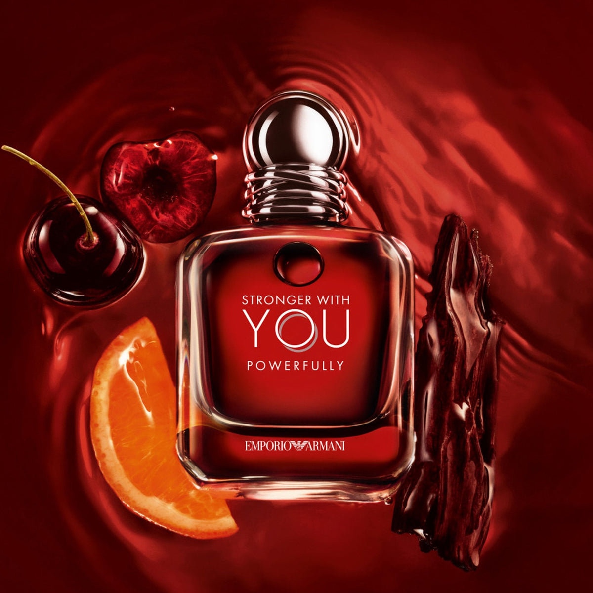 Giorgio Armani Stronger With You Powerfully Eau De Parfum 50ml Spray - Tophatter Daily Deals