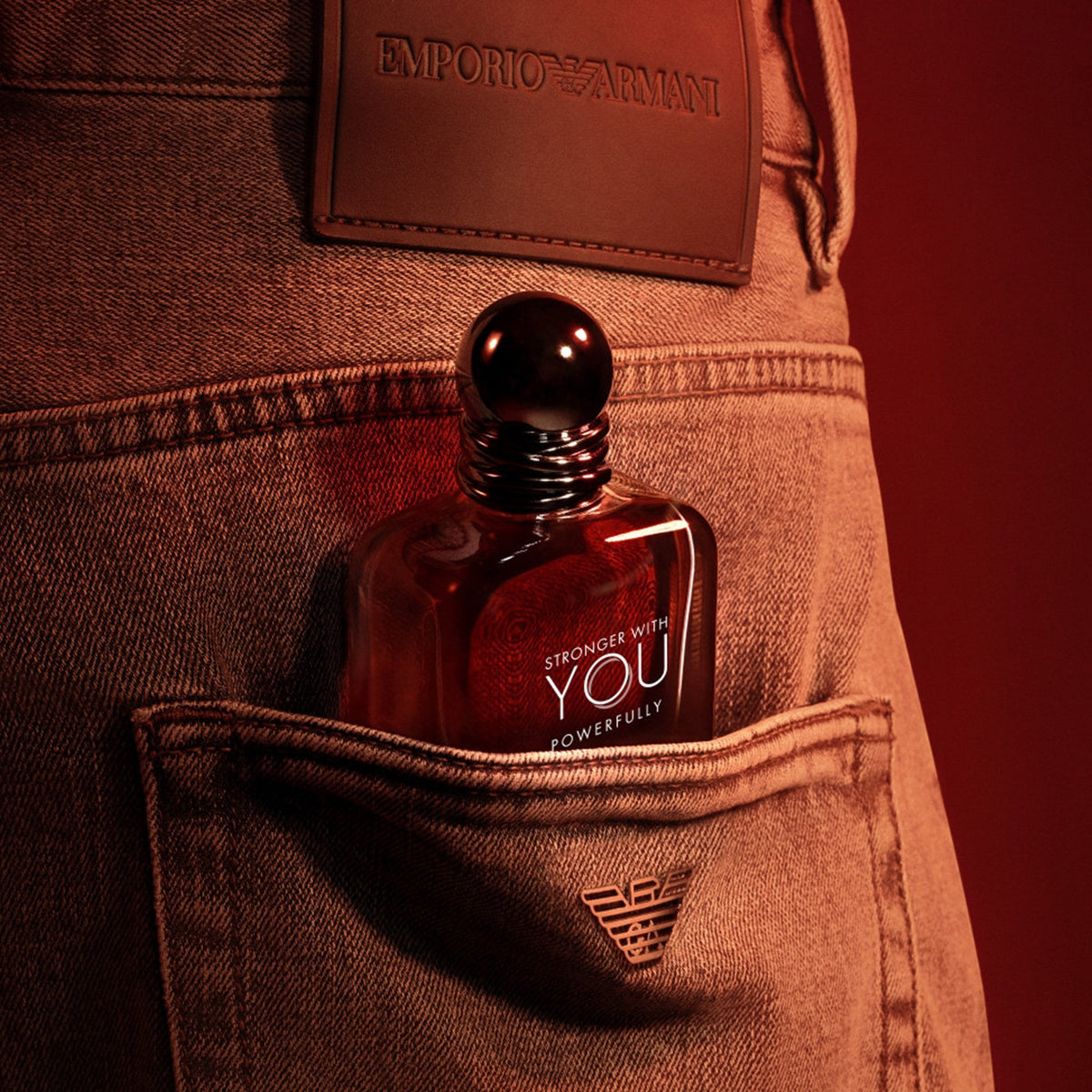 Giorgio Armani Stronger With You Powerfully Eau De Parfum 50ml Spray - Tophatter Daily Deals