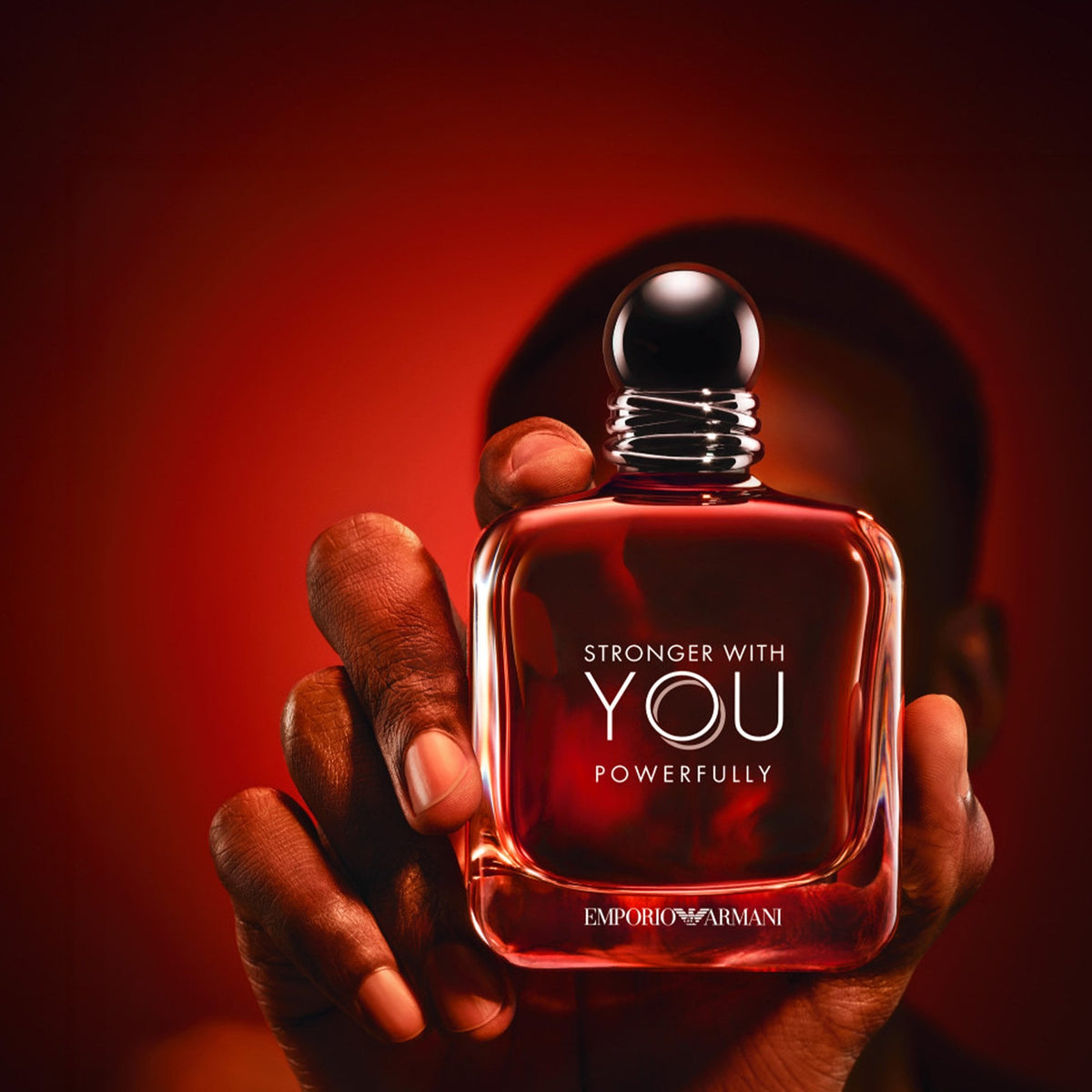 Giorgio Armani Stronger With You Powerfully Eau De Parfum 100ml Spray - Tophatter Daily Deals