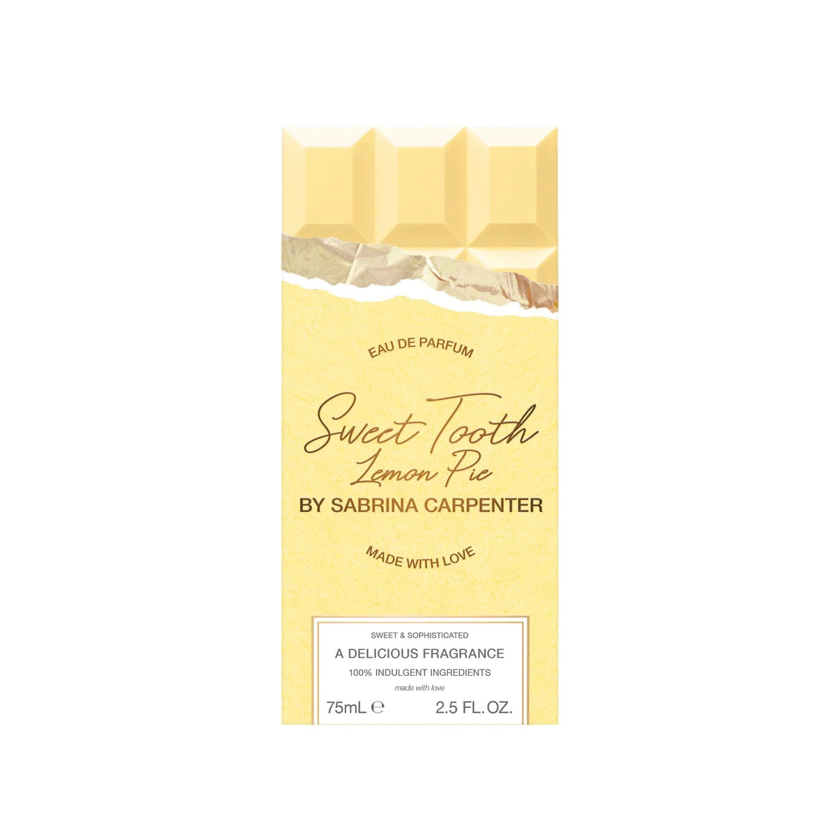 Sabrina Carpenter Sweet Tooth Lemon Pie Eau De Parfum 75ml Spray - Tophatter Daily Deals
