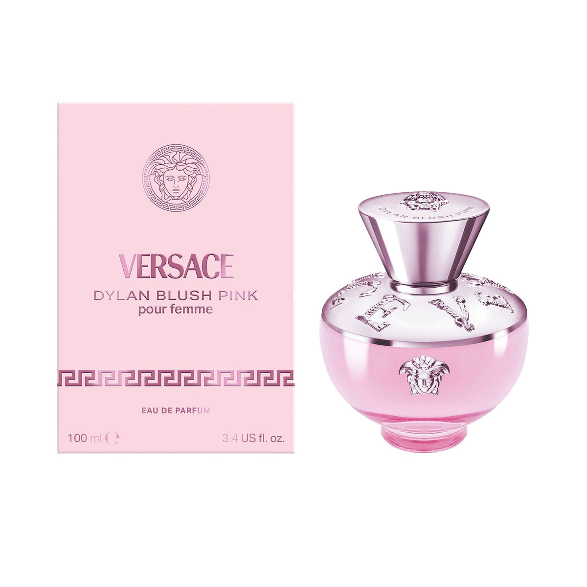 Versace Dylan Blush Pink Eau De Parfum 100ml Spray - Tophatter Daily Deals
