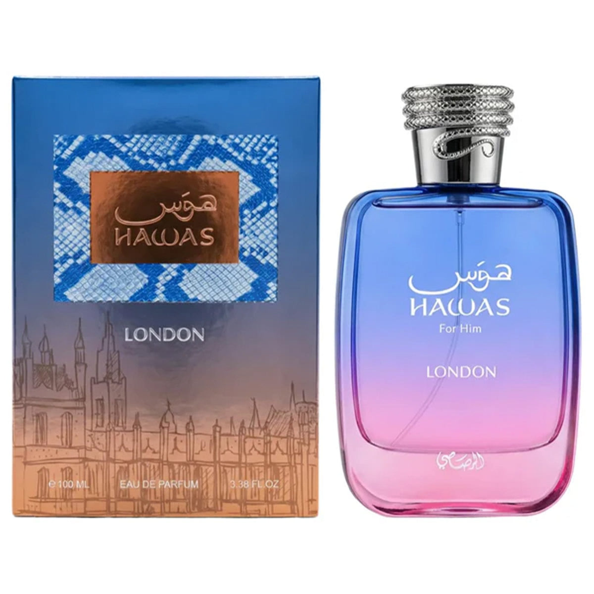 Rasasi Hawas London Eau De Parfum 100ml Spray - Tophatter Daily Deals