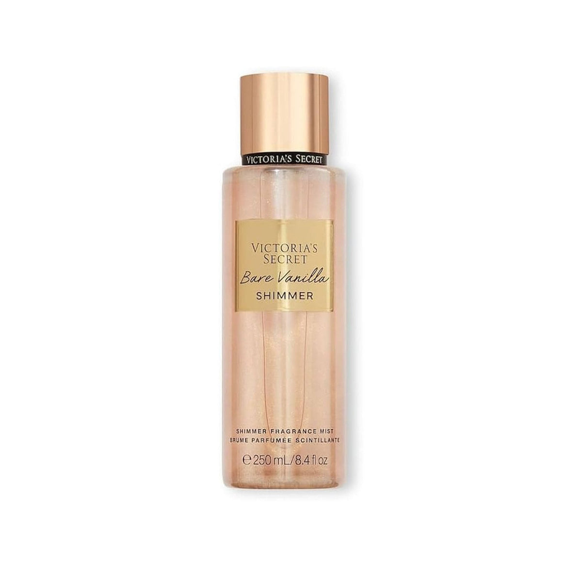 Victoria's Secret Bare Vanilla Shimmer Fragrance Mist 250ml Spray Default Title - Tophatter Daily Deals