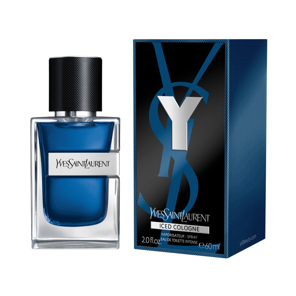 YSL Y Iced Eau De Toilette 60ml Spray - Tophatter Daily Deals