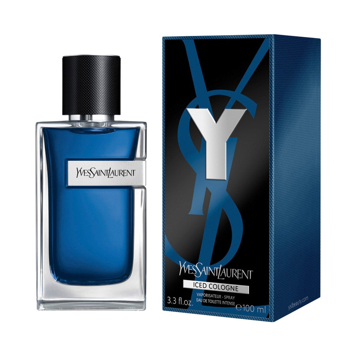 YSL Y Iced Eau De Toilette 100ml Spray - Tophatter Daily Deals