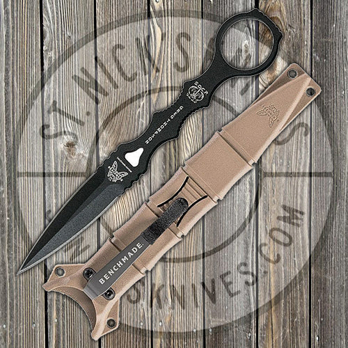 Benchmade SOCP Dagger - Black - 176BKSN Knives - Tophatter Daily Deals
