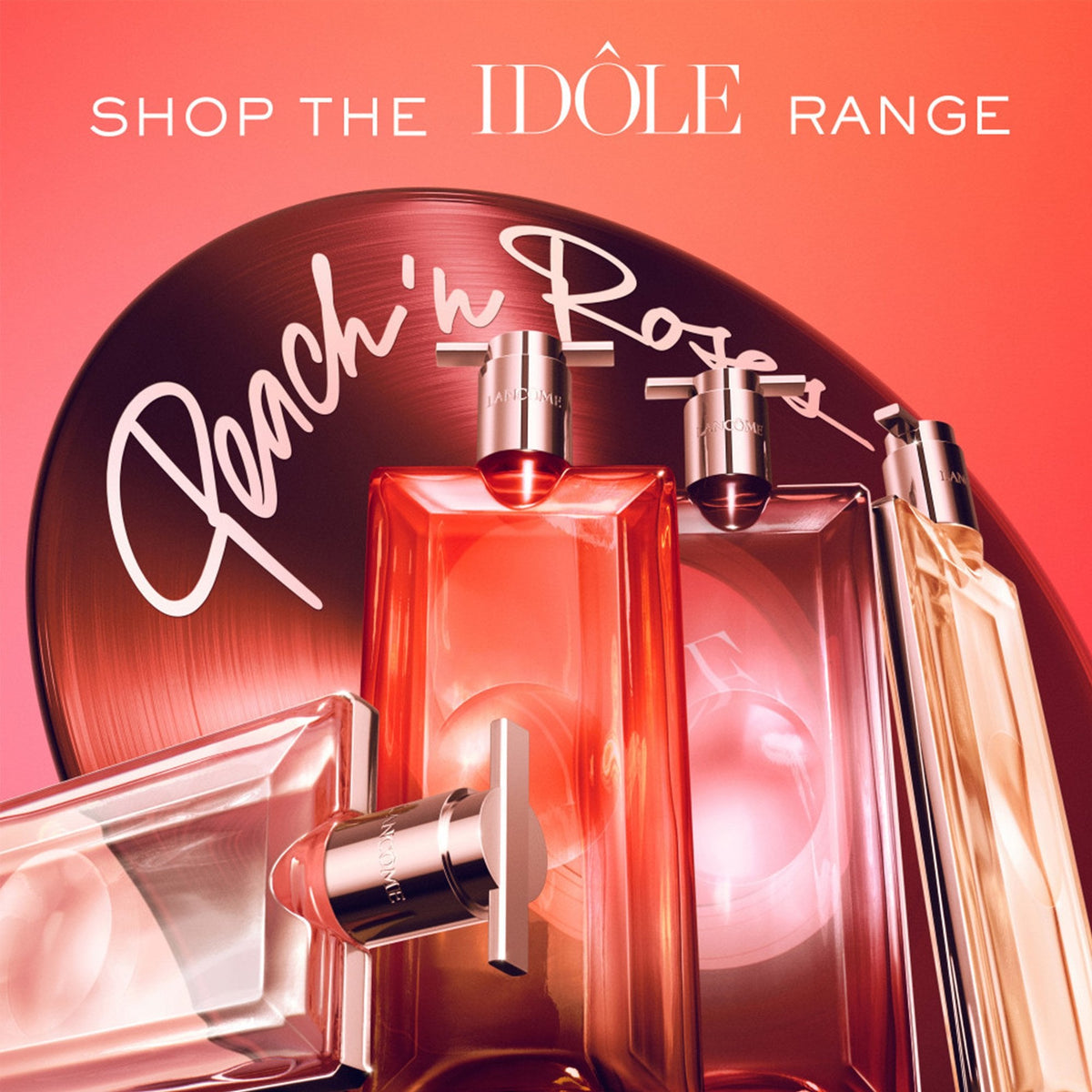 Lancome Idole Peach and Roses Eau De Parfum 25ml Spray - Tophatter Daily Deals